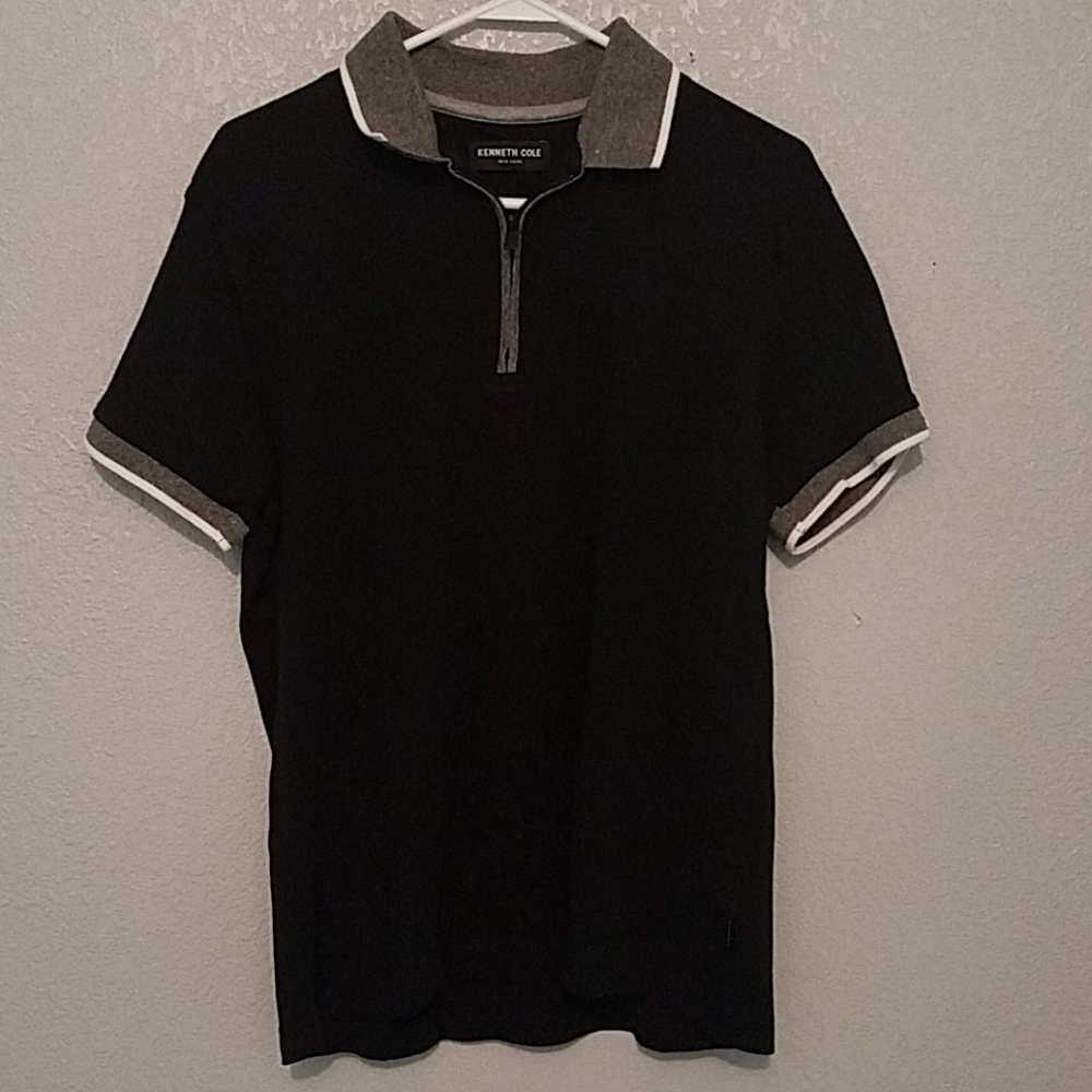 Kenneth Cole Mens polo shirt Med